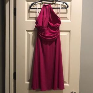 Pink cocktail dress